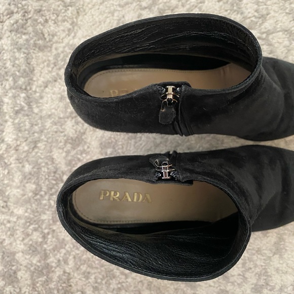 Prada Suede Booties - Picture 4 of 5
